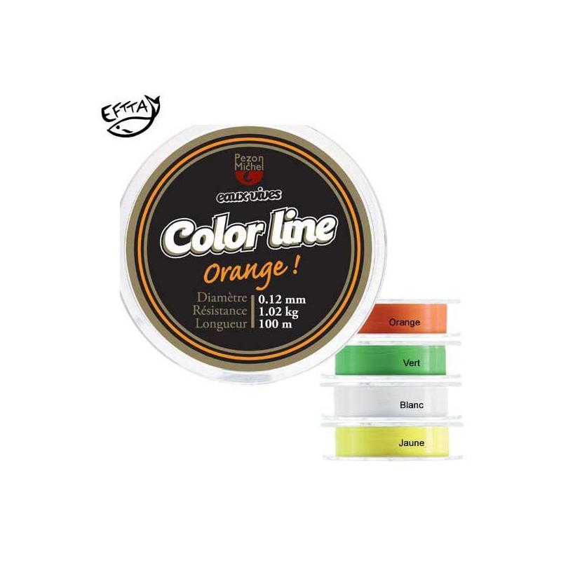 Nylon Pezon & Michel Eaux Vives Color Line 100M