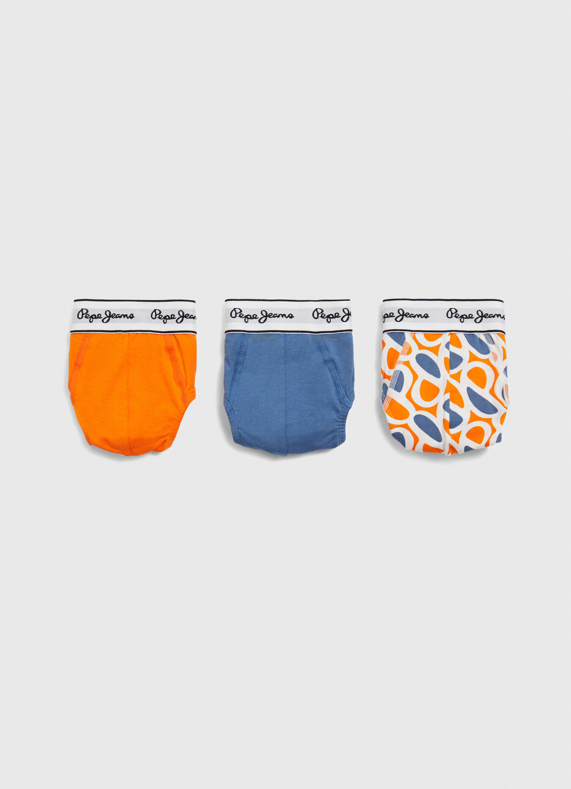 Pacote com 3 capas P estampadas BF - laranja York