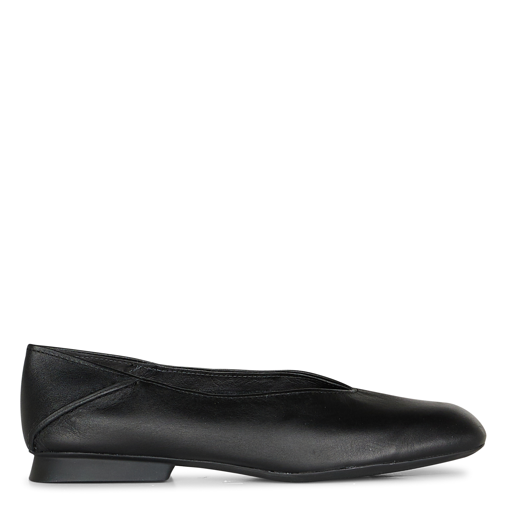Ballerines en cuir | Noir
