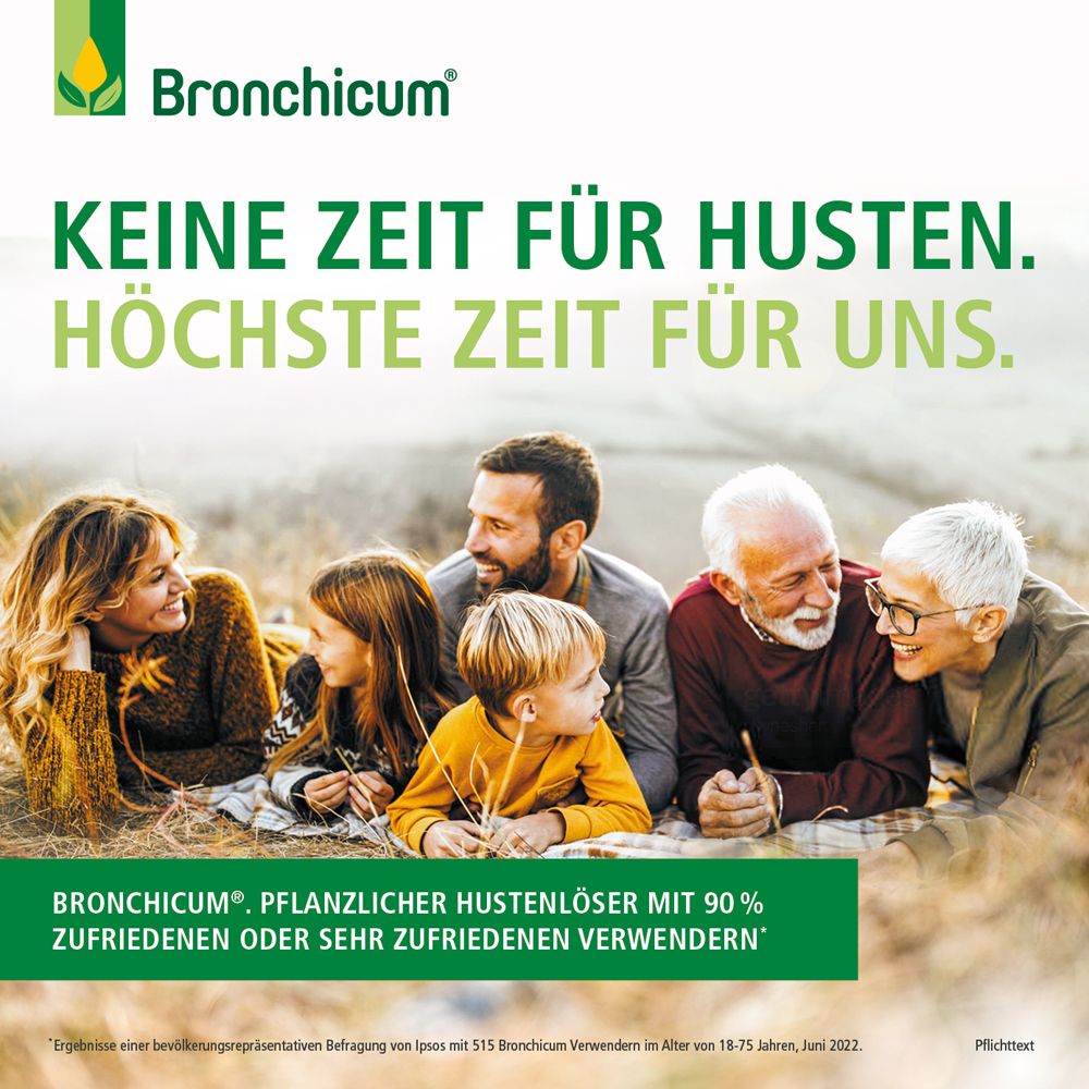 Bronchicum Thymian Hustensaft - Pflanzlicher Hustenlöser geeignet für Säuglinge
