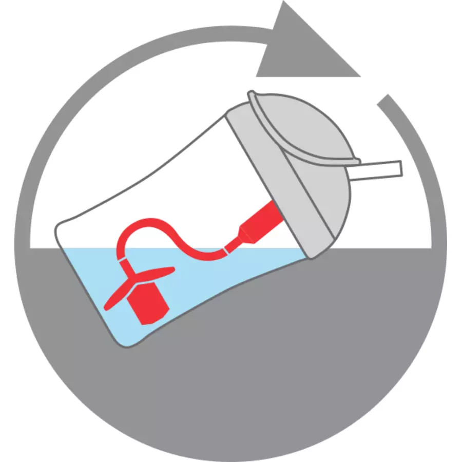 NUK Trinkflasche Motion Cup in gelb