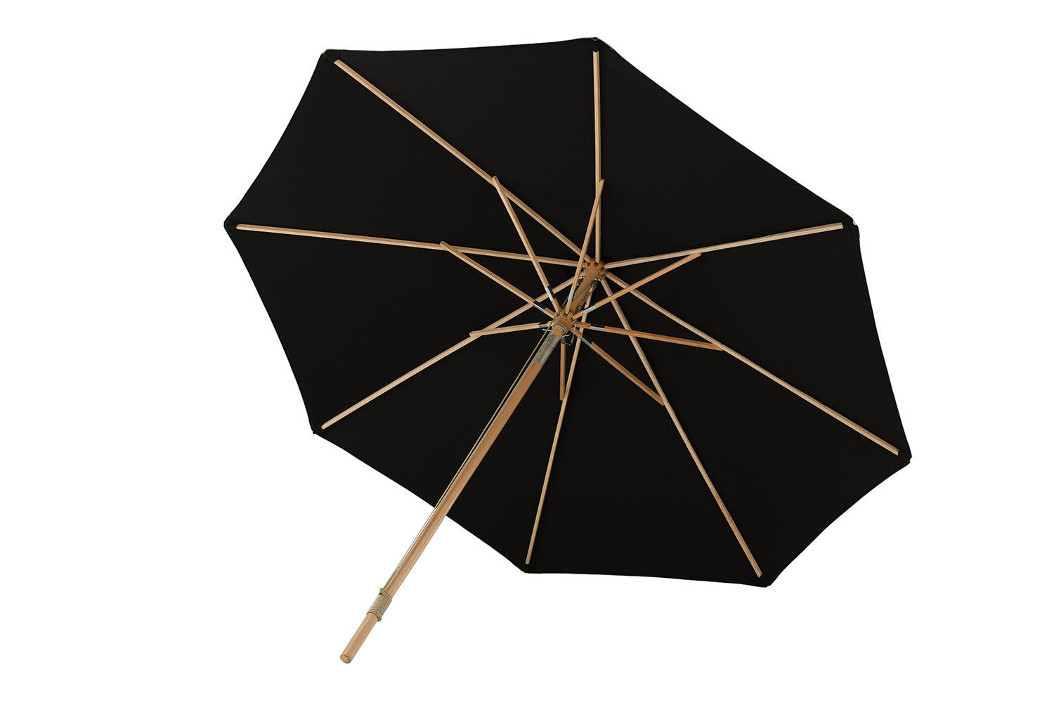 Rebellenclub Junip Parasol - Ã¸330cm - Zwart