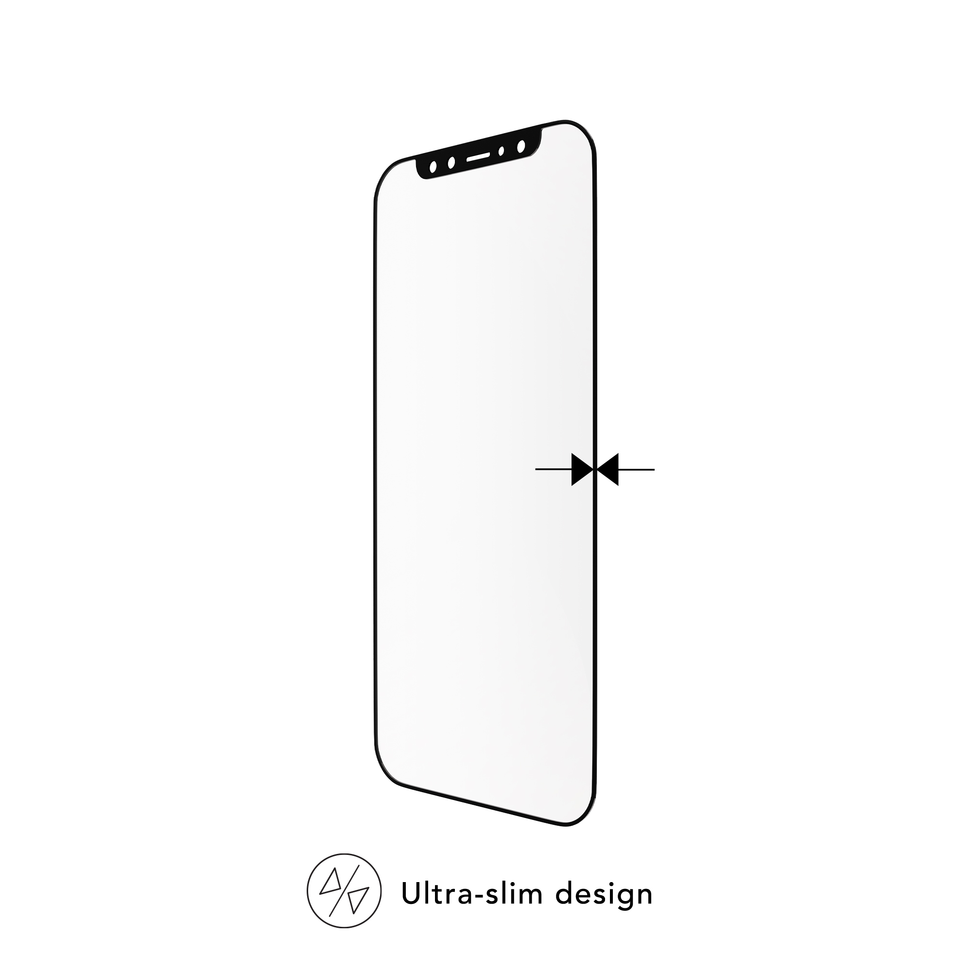 iPhone 12 / iPhone 12 Pro ECO-SHIELD Antimikrobieller Displayschutz Case Friendly Recycled (ES61BF001791)