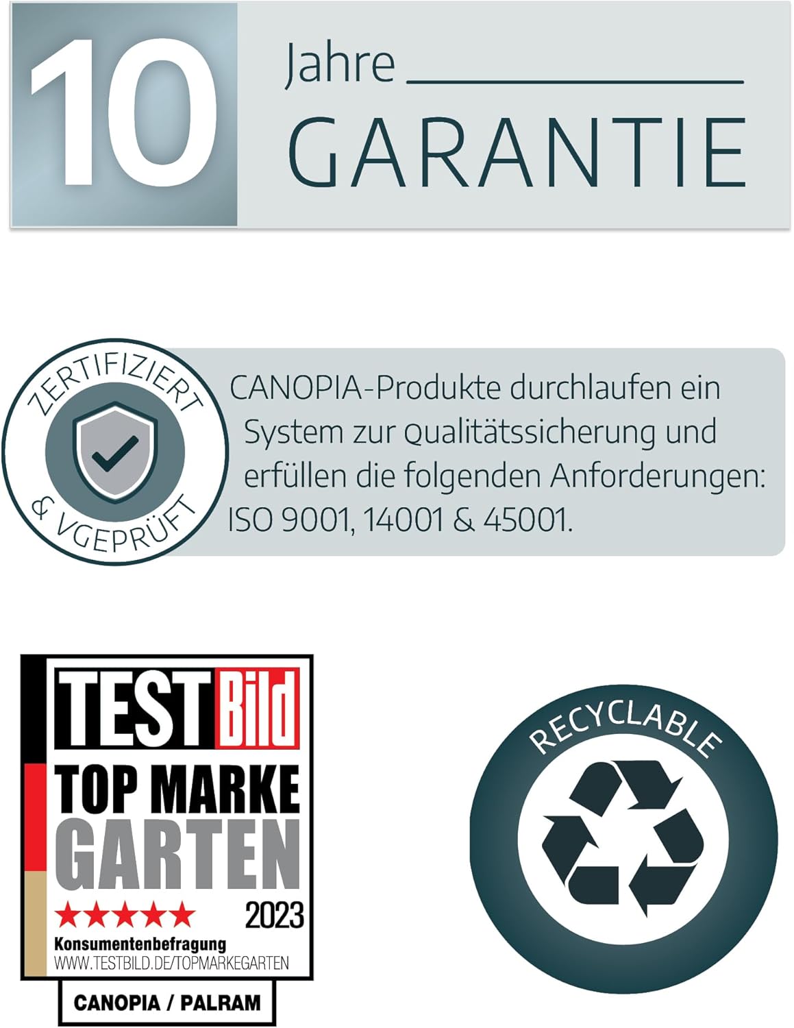 Canopia by Palram Gerätehaus Garten Skylight 6x8 Geräteschuppen Metall 185 x 229 cm Grau Polycarbonatplatten rostbeständig UV-Schutz