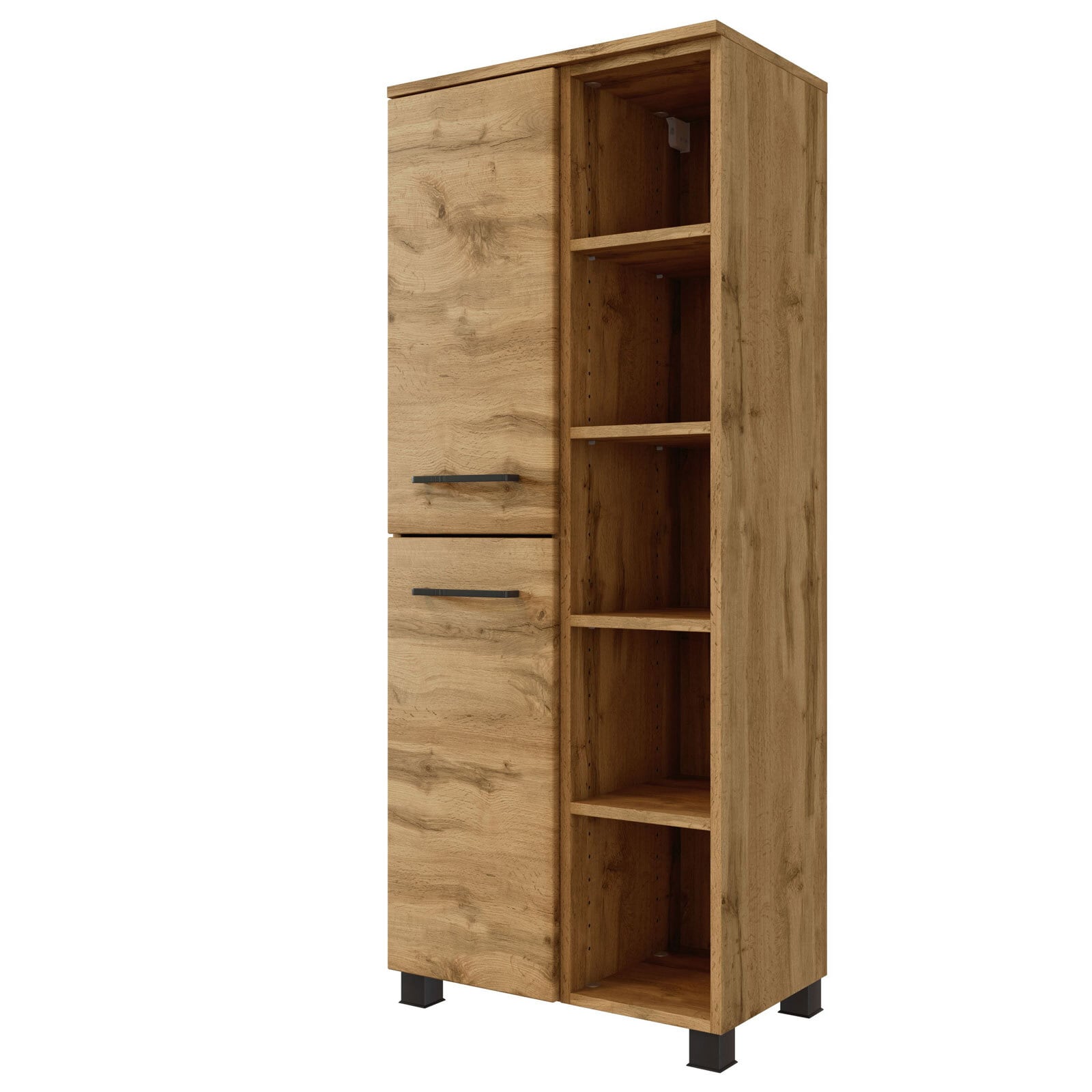 Bad-Midischrank LIMBURG braun 55cm