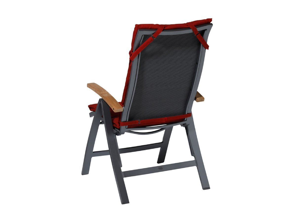 Madison Rib red Fiber tuinkussen