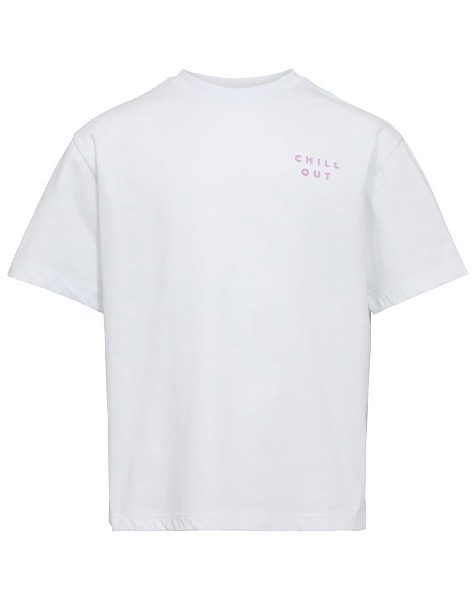 T-Shirt LETTERING in brilliant white