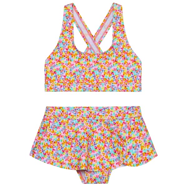 Color Kids - Kid's Bikini with Skirt AOP - Bikini