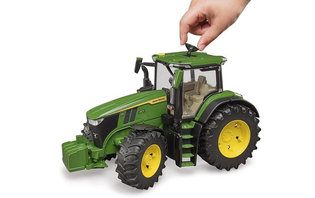 Landwirtschaftsfahrzeug John Deere 7R 350Traktor-Spielzeug im Massstab 1:16