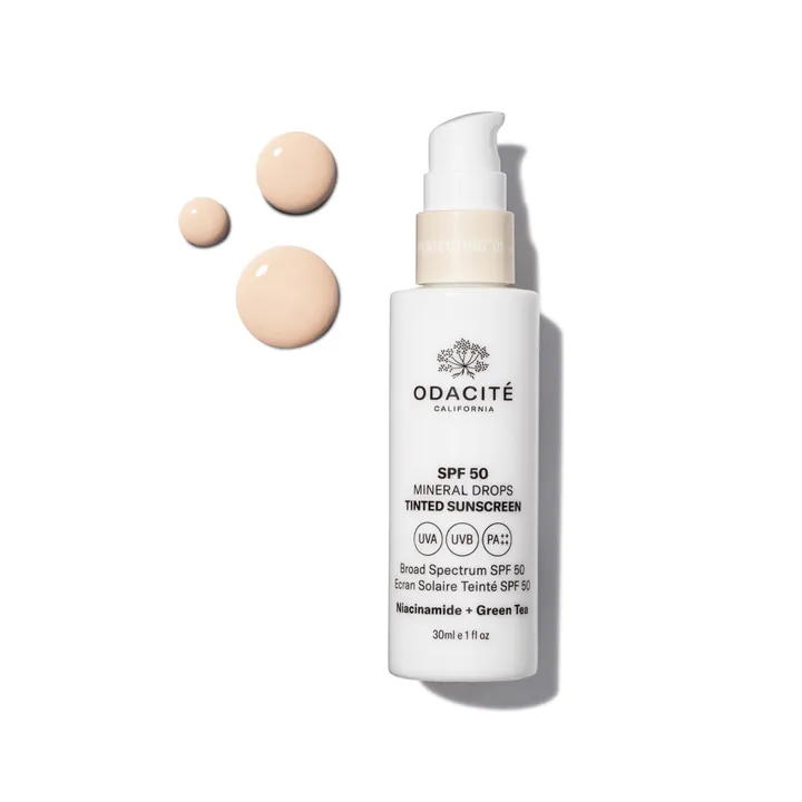 Odacité Mineral Drops Tinted Sunscreen SPF 50 Flex-Perfecting™ - 30ml | 01