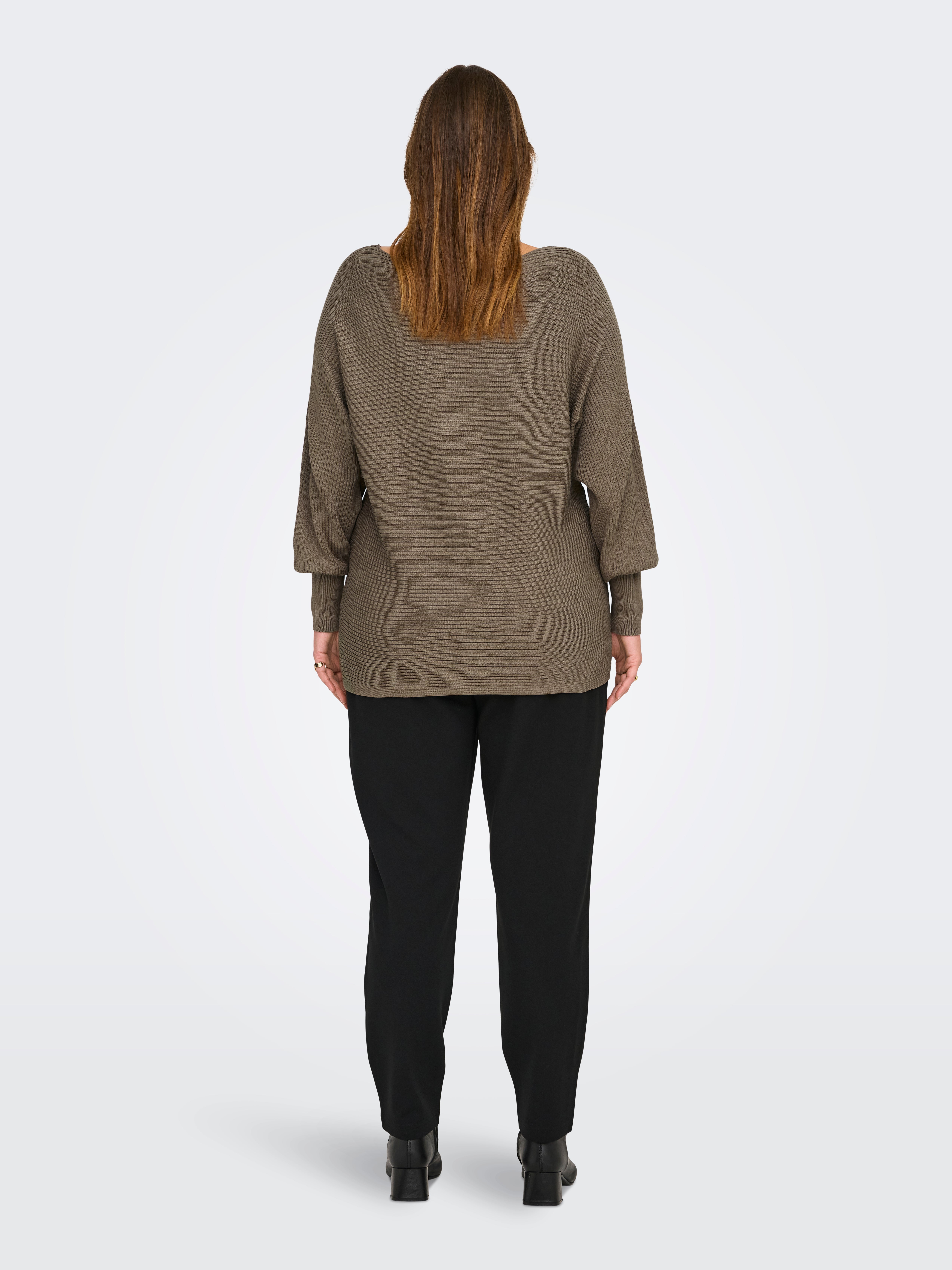 CARNEW Strickpullover Walnut