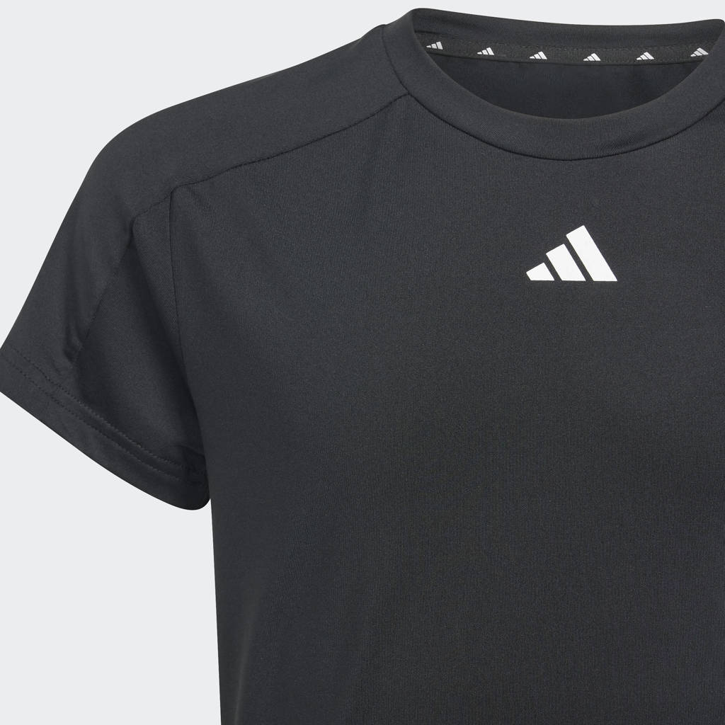 adidas Juniorsport T-shirt + short zwart/wit