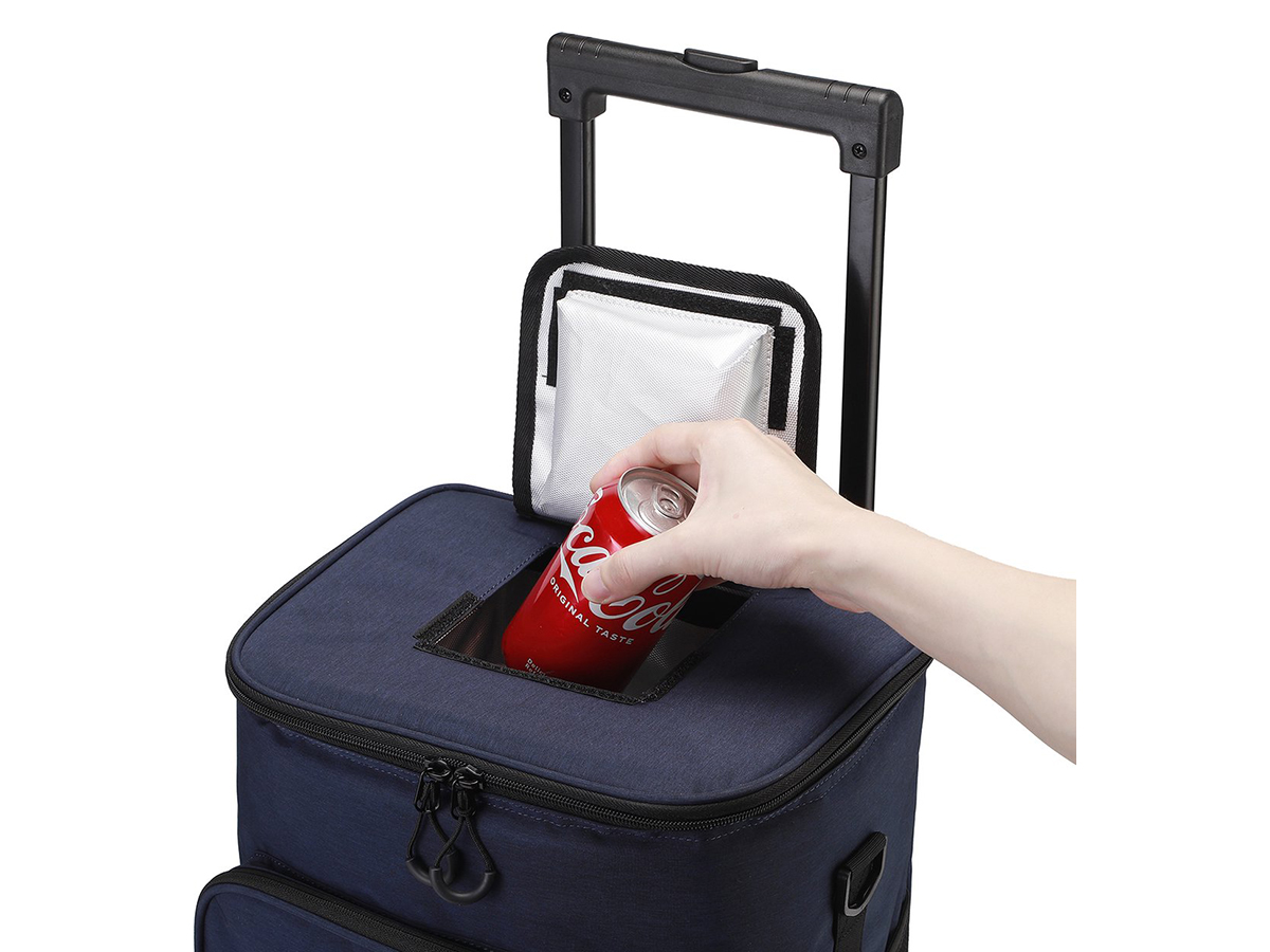 Brisby 32 liter trolley koeltas - Dark Blue