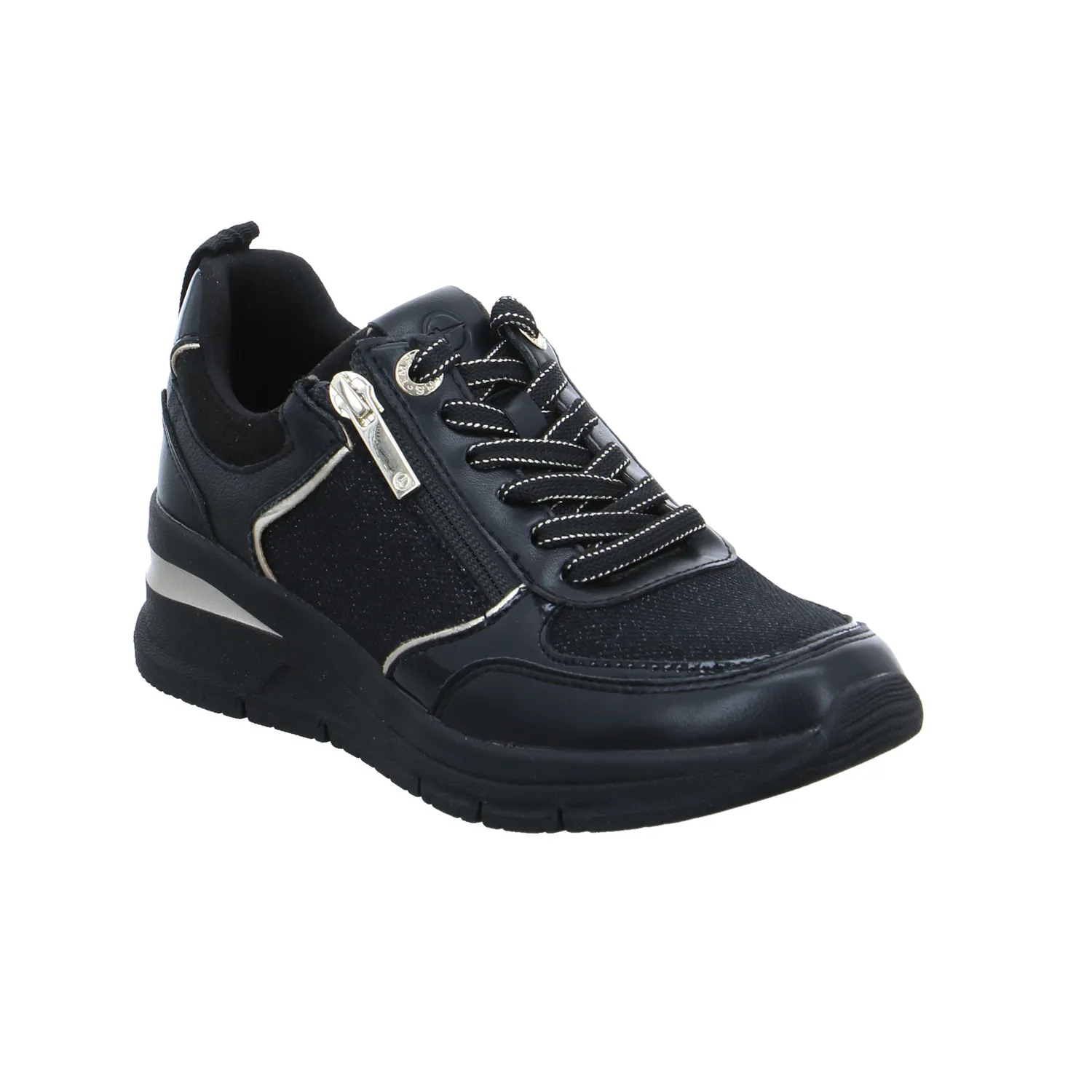 TAMARIS Sneaker Schwarz Textil
