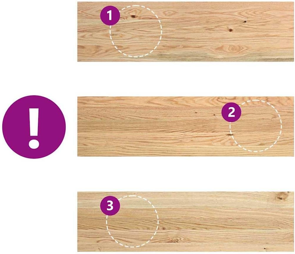 vidaXL Treppenstufen 12 STK. Unbehandelt 90x30x2 cm Massivholz Eiche, Treppenstufe für Holztreppen, Treppenstufe Holz, Fenstersims, Treppenstufe Eiche