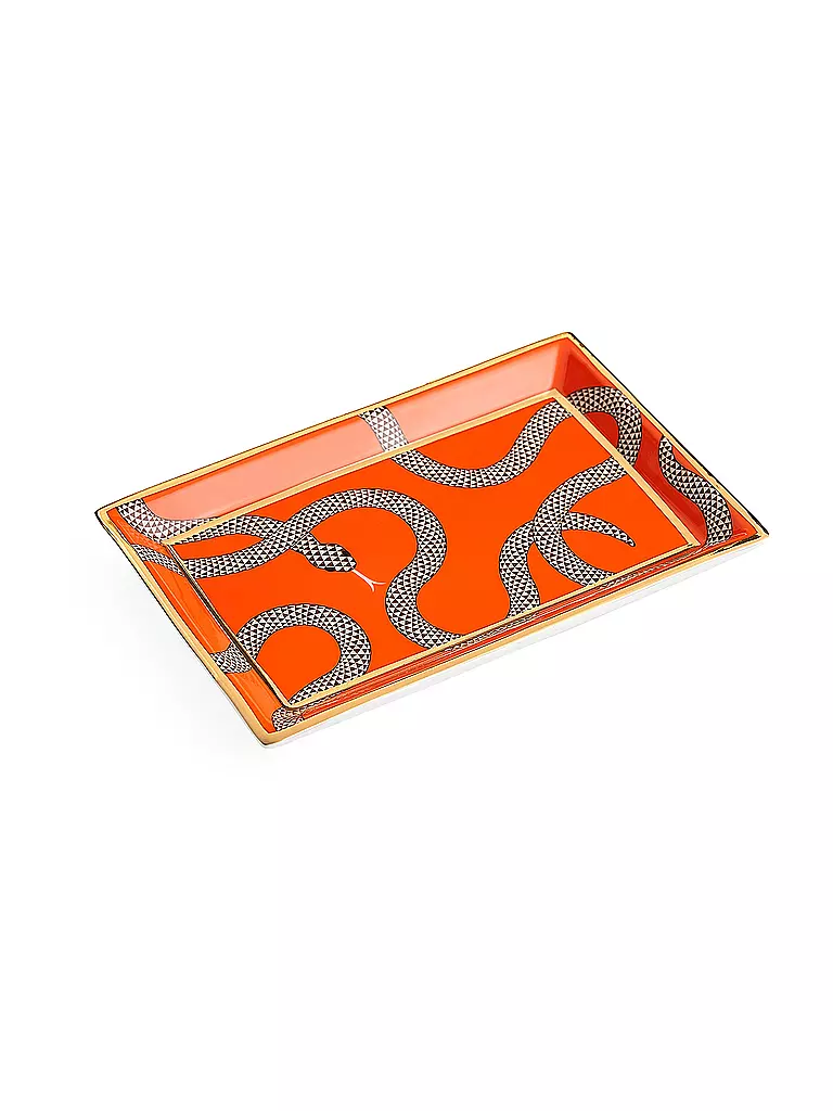 JONATHAN ADLER Schale Rechteckig 17,7x12cm EDEN Orange orange