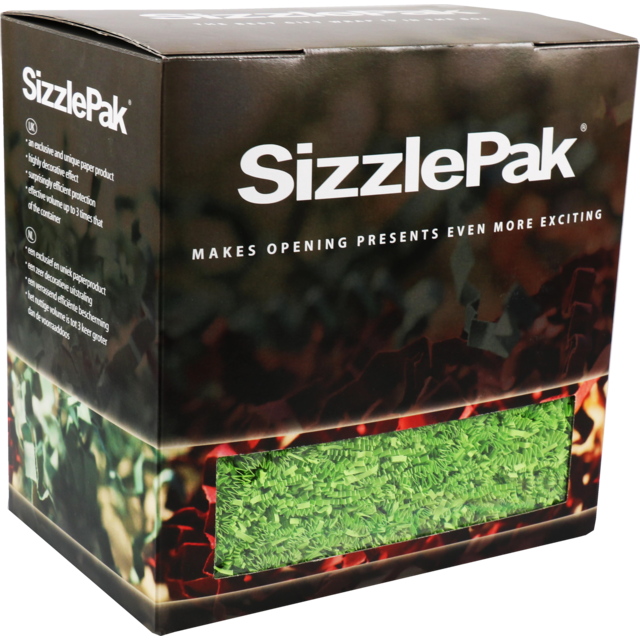 SizzlePak® Vulmateriaal, papier, 1.25kg, limoengroen