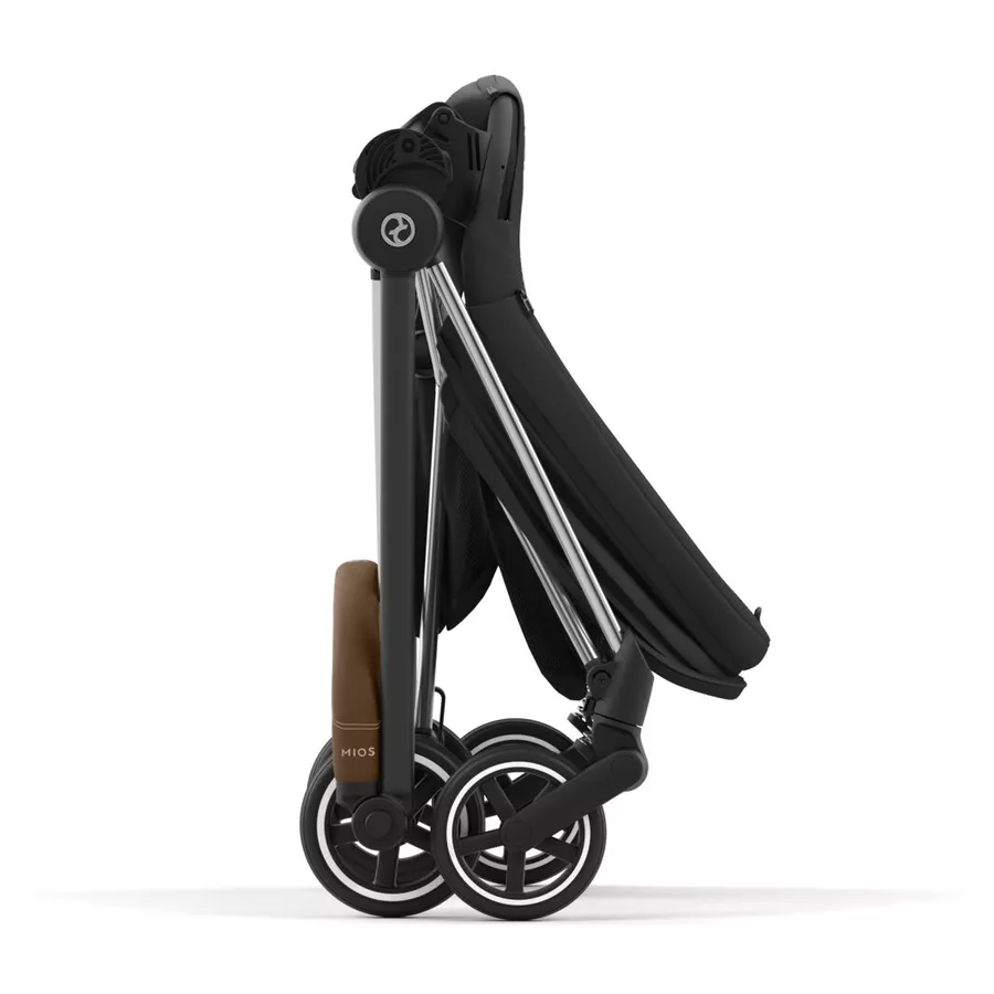 cybex PLATINUM Kombikinderwagen New Mios Chrome Brown Sepia Black
