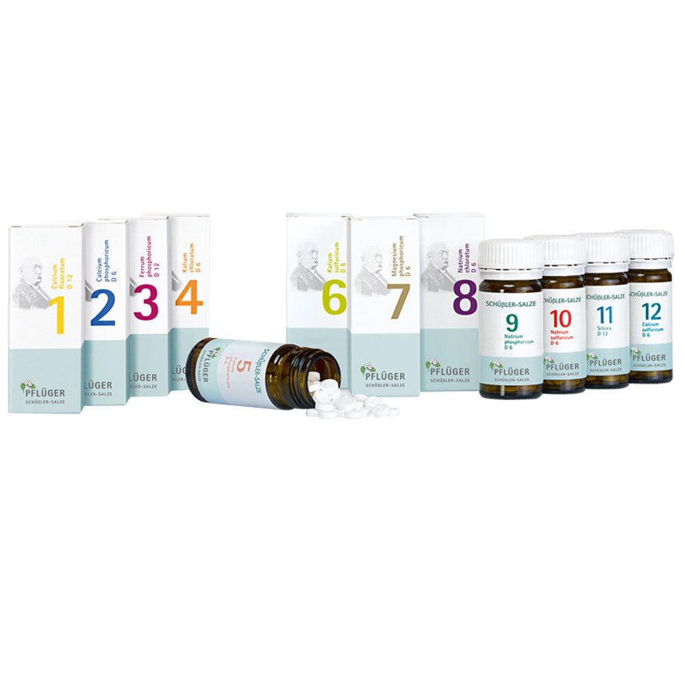 Kennenlern-Set Haus/Reiseapotheke Pflüger Nr. 1 - 12 Tabletten