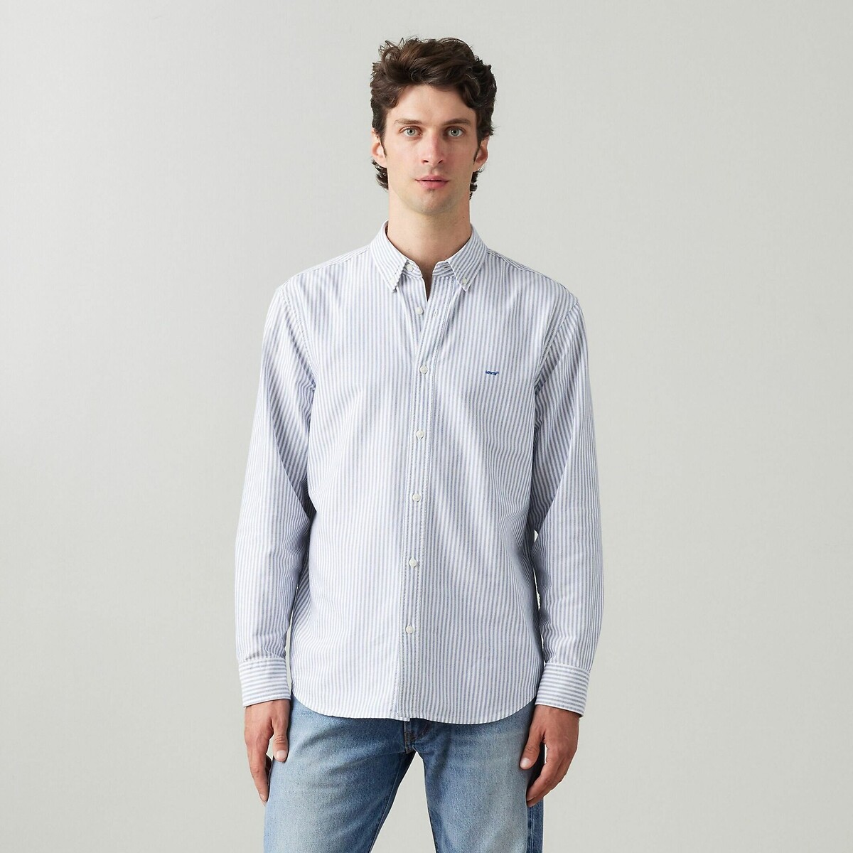 LEVI'S<br>Bainha Oxford Relaxada com botão kraag