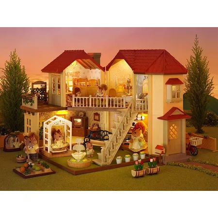 Goliath Toys Sylvanian Families Stadthaus mit Licht