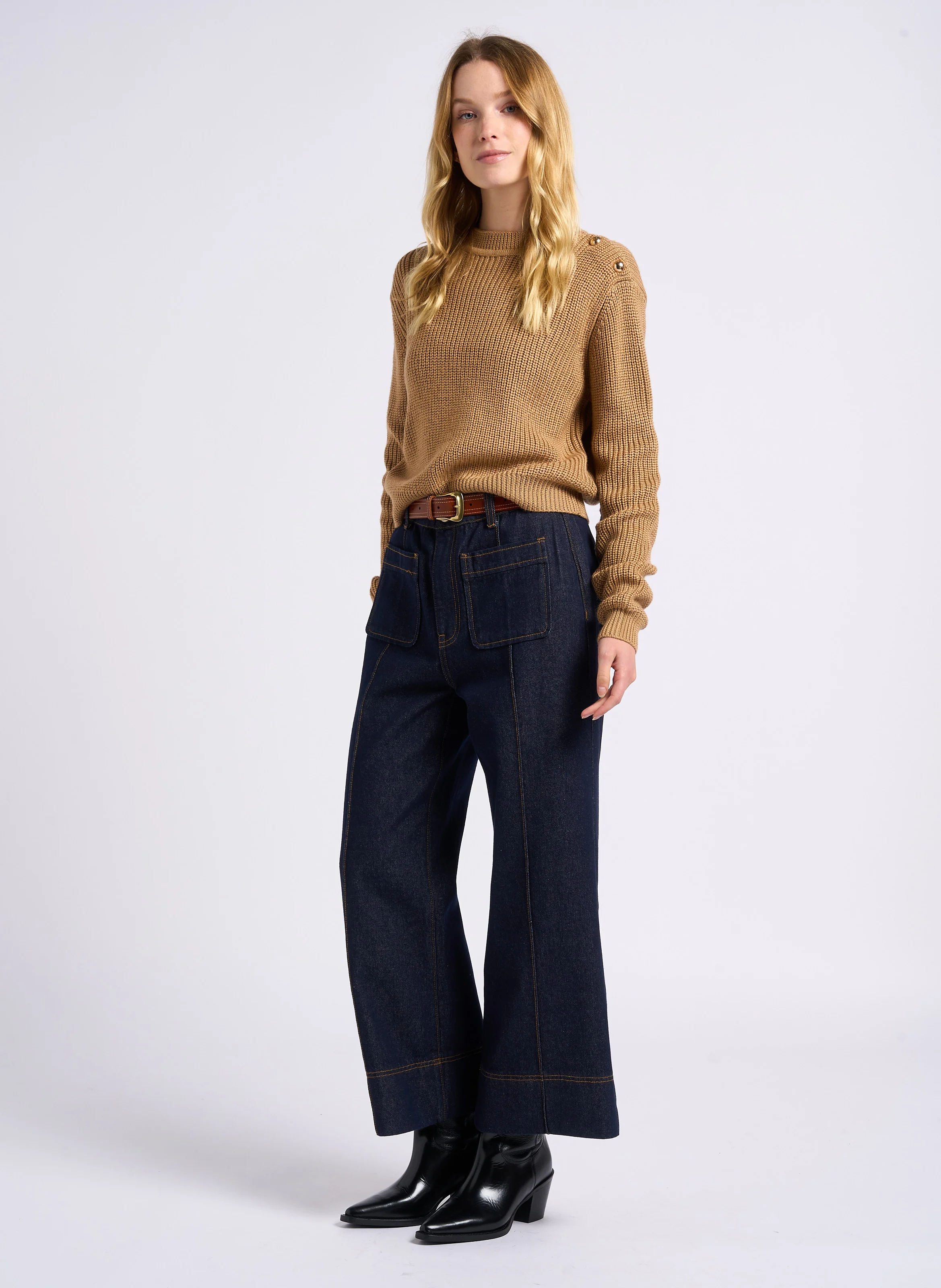 ALTES - Ceinture en cuir | Marron