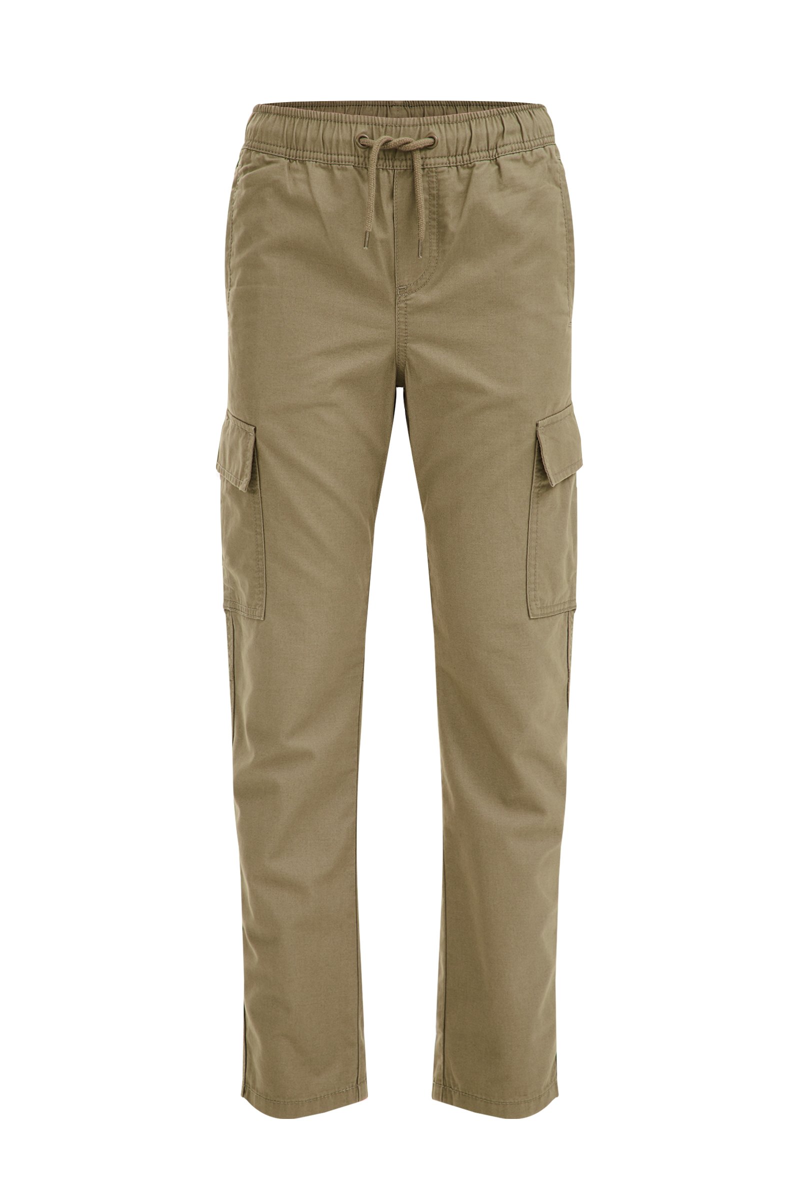Jongens regular fit cargobroek Blue Ridge Legergroen