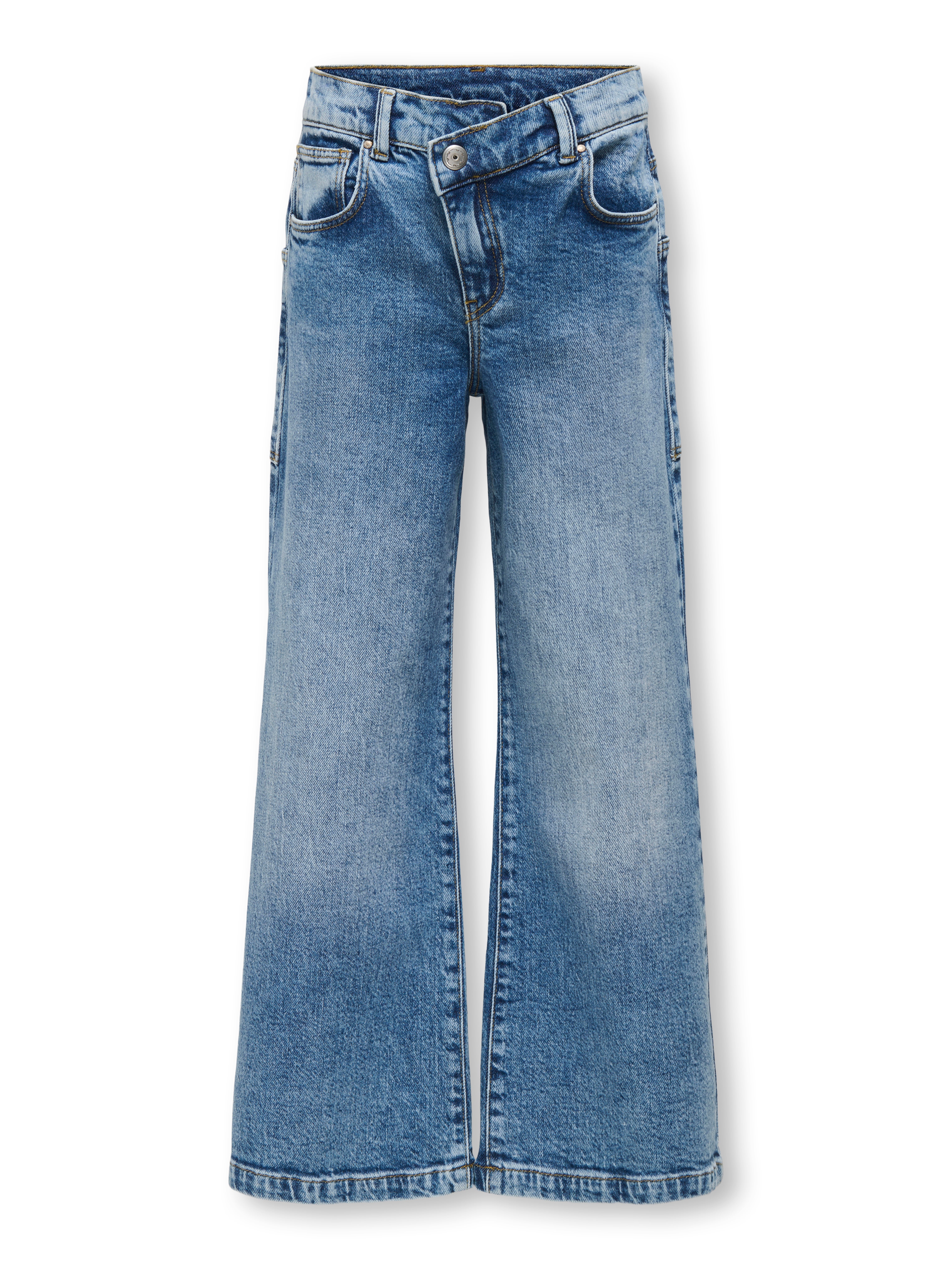 KOGCHERRY Weiter Beinschnitt Jeans Medium Blue Denim