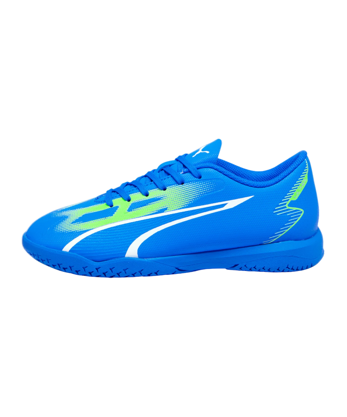 PUMA ULTRA Play IT Halle Jr Gear Up Kids Blau Weiss F03