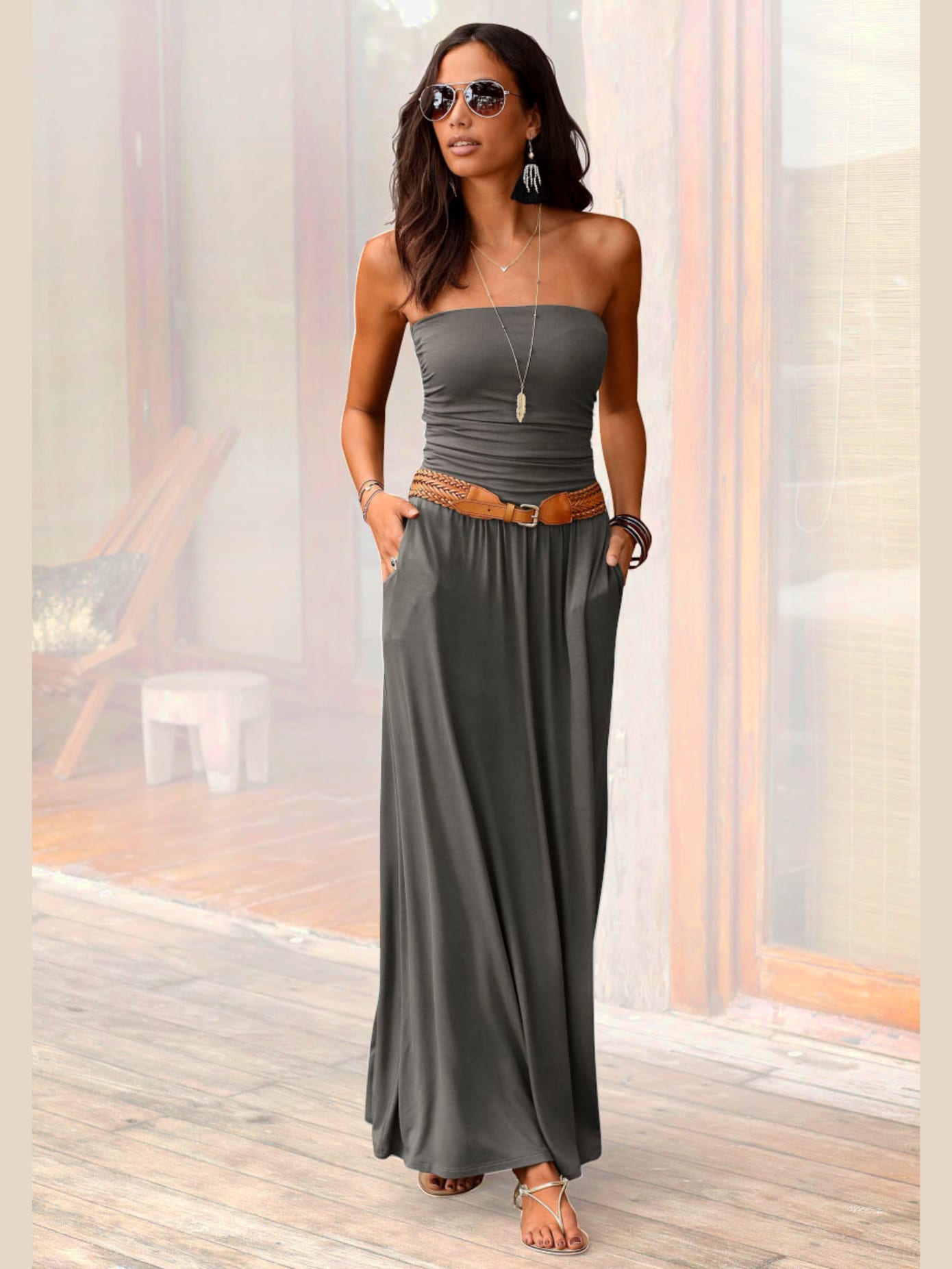 Robe d'été longue