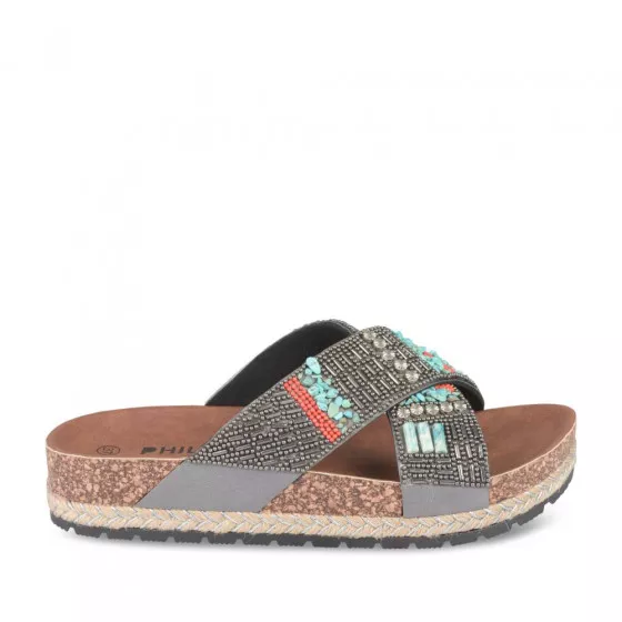 Mules PEWTER PHILOV