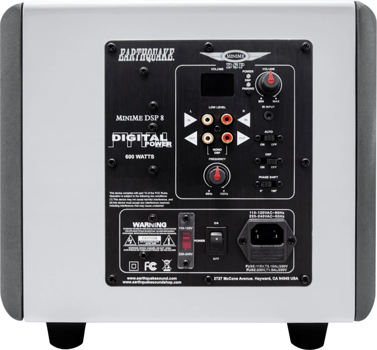 Earthquake MiniMe-DSP-P8W Caissons de basses