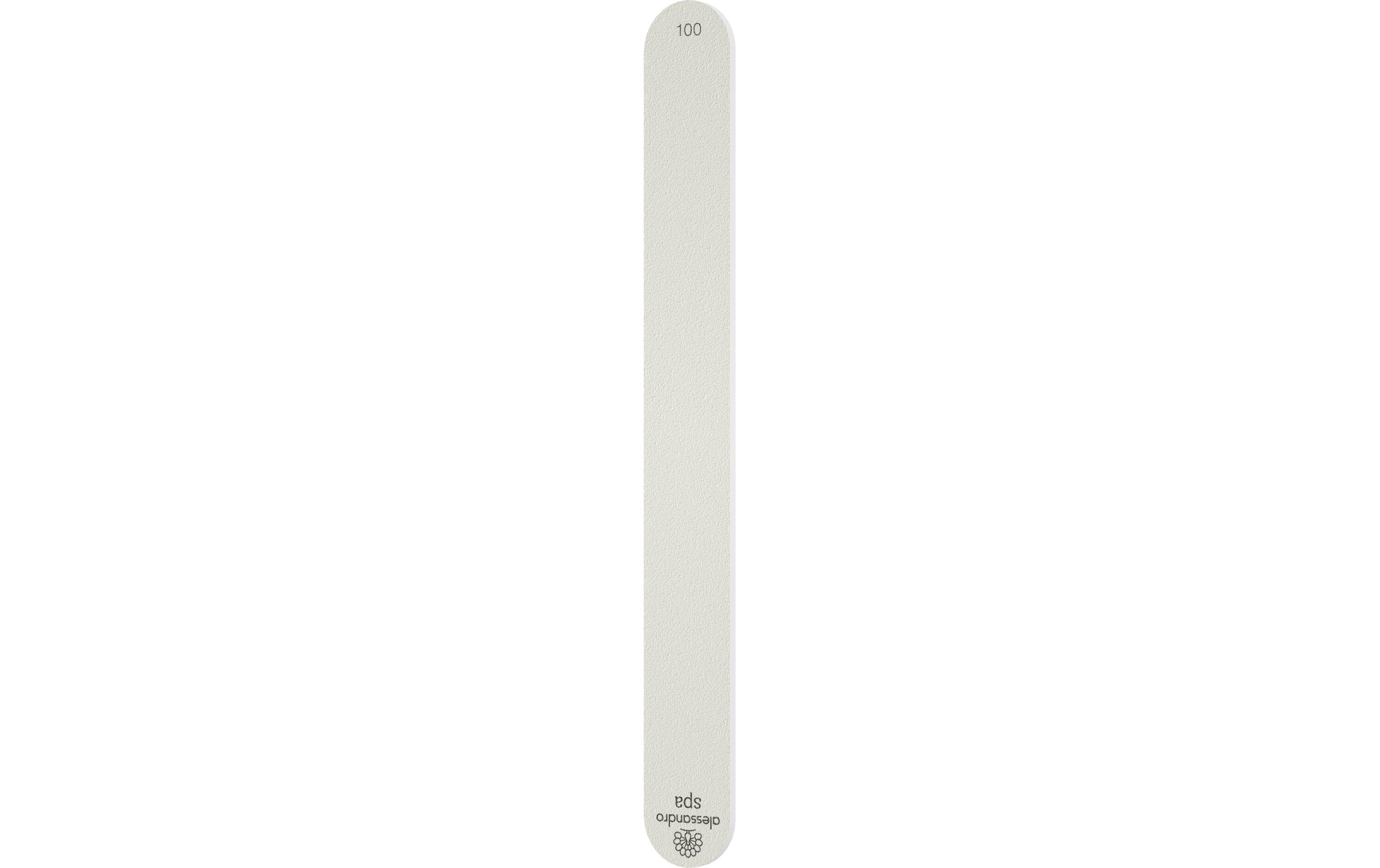 Nagelfeile 100/ 180 ManikürDie praktische 2 in 1 Sandblattfeile für perfekt manikürte Fingernägel