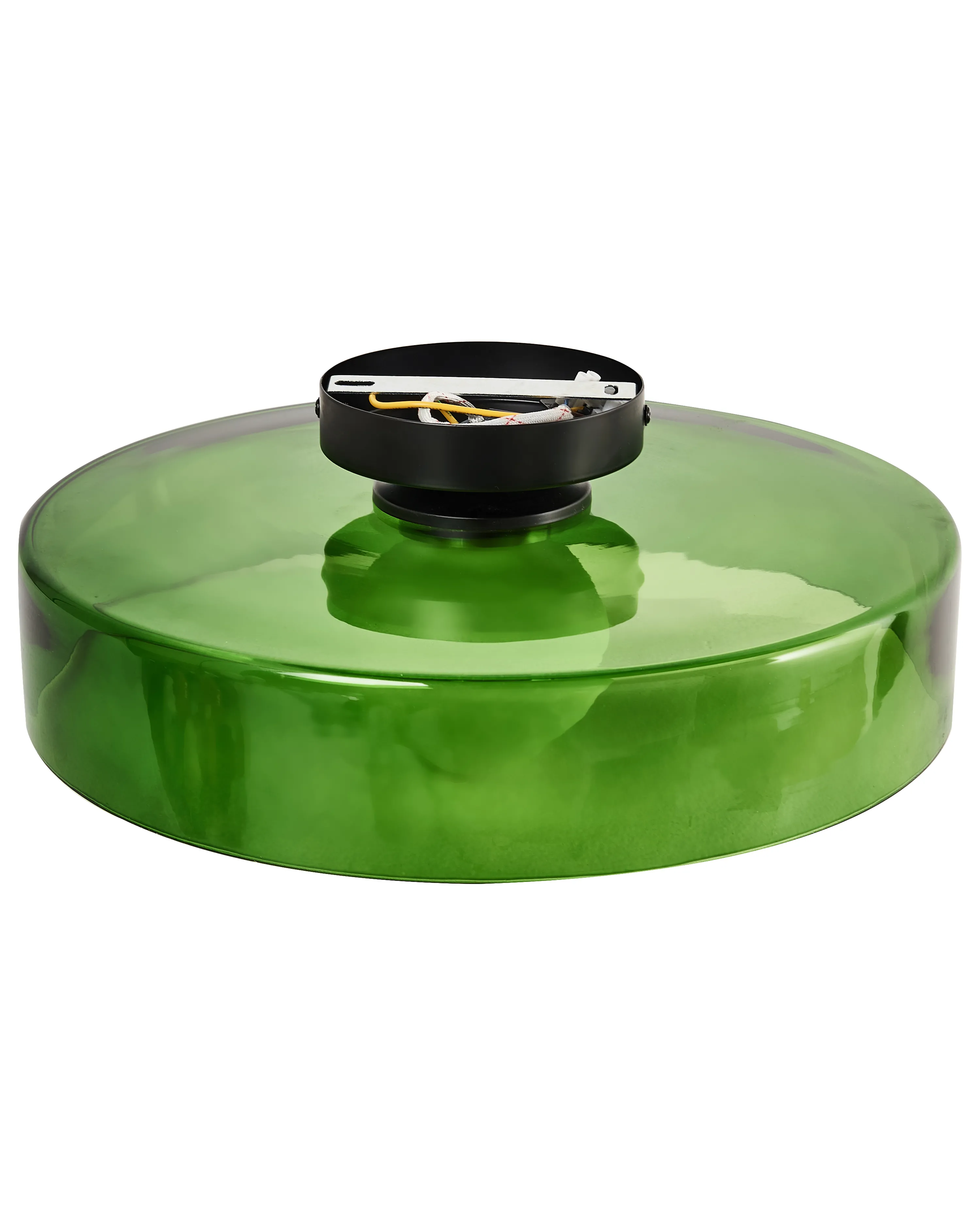 Plafondlamp LUGUSE Glas Groen