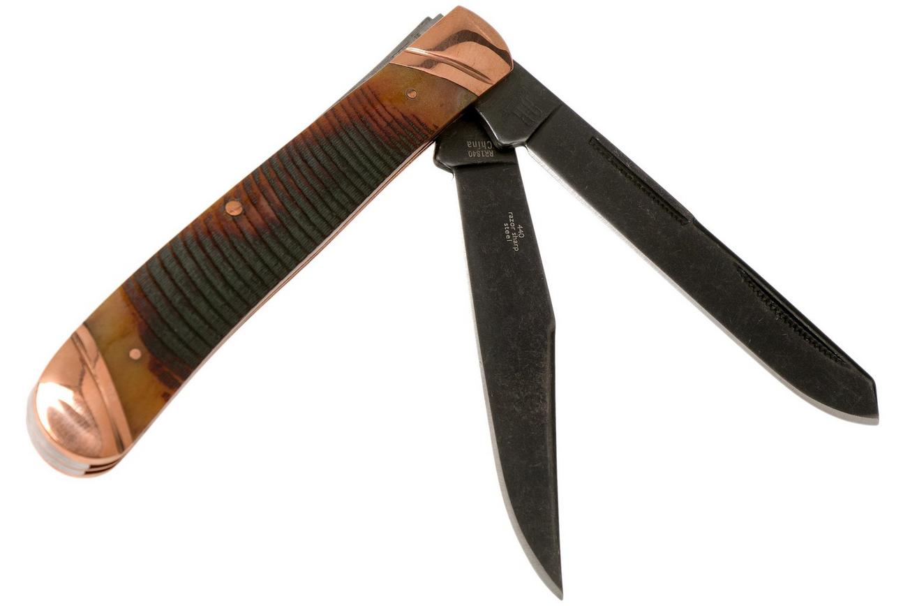 Rough Ryder Backwoods Bushcrafter Trapper RR1840 zakmes