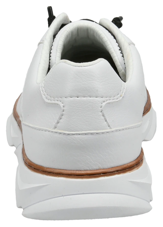 bugatti Slip-On Sneaker  , Freizeitschuh, Halbschuh, Slipper mit Kontrast-Rahmenbesatz