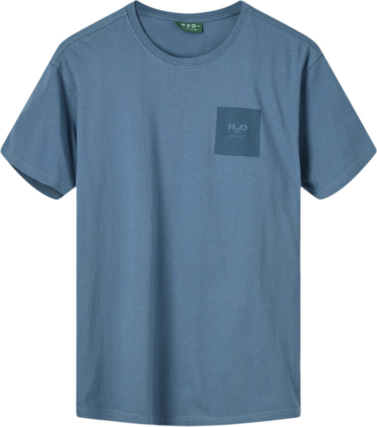 H2O Lyø Organic T-shirt Blå