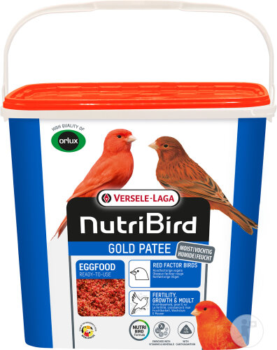 NutriBird Gold Patée Oiseaux Facteur Rouge 5kg