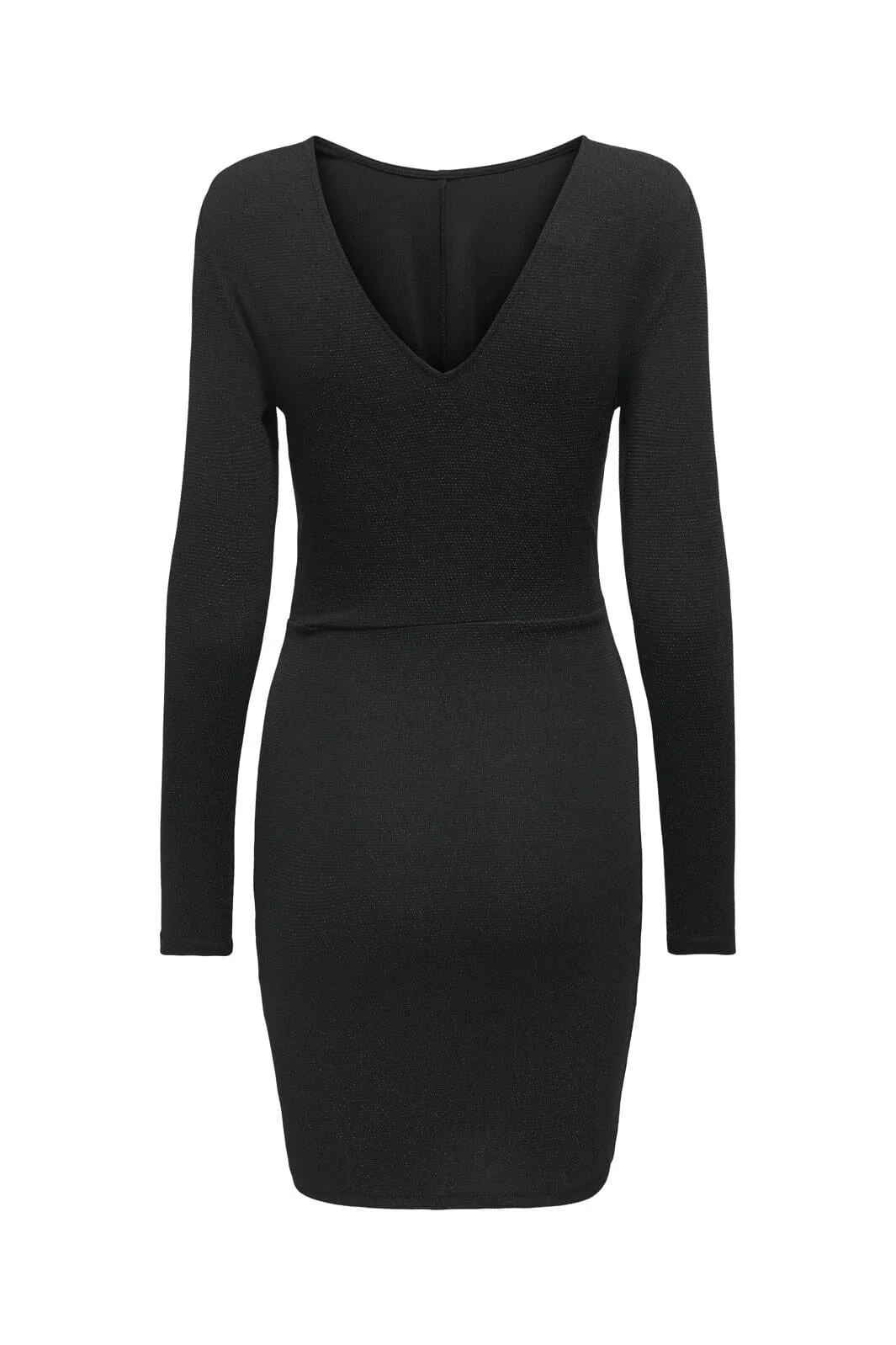 Only Onlqueen L/S Glitter Twist Dress 4584845 black oda black