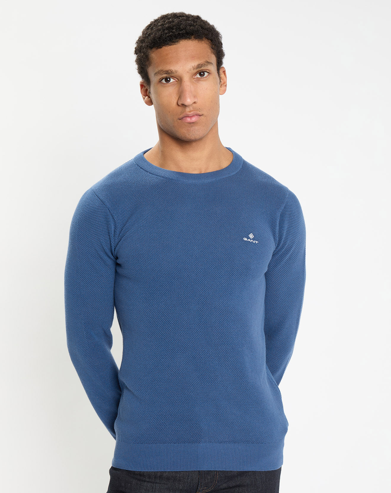 Gant Pull Armure bleu moyen