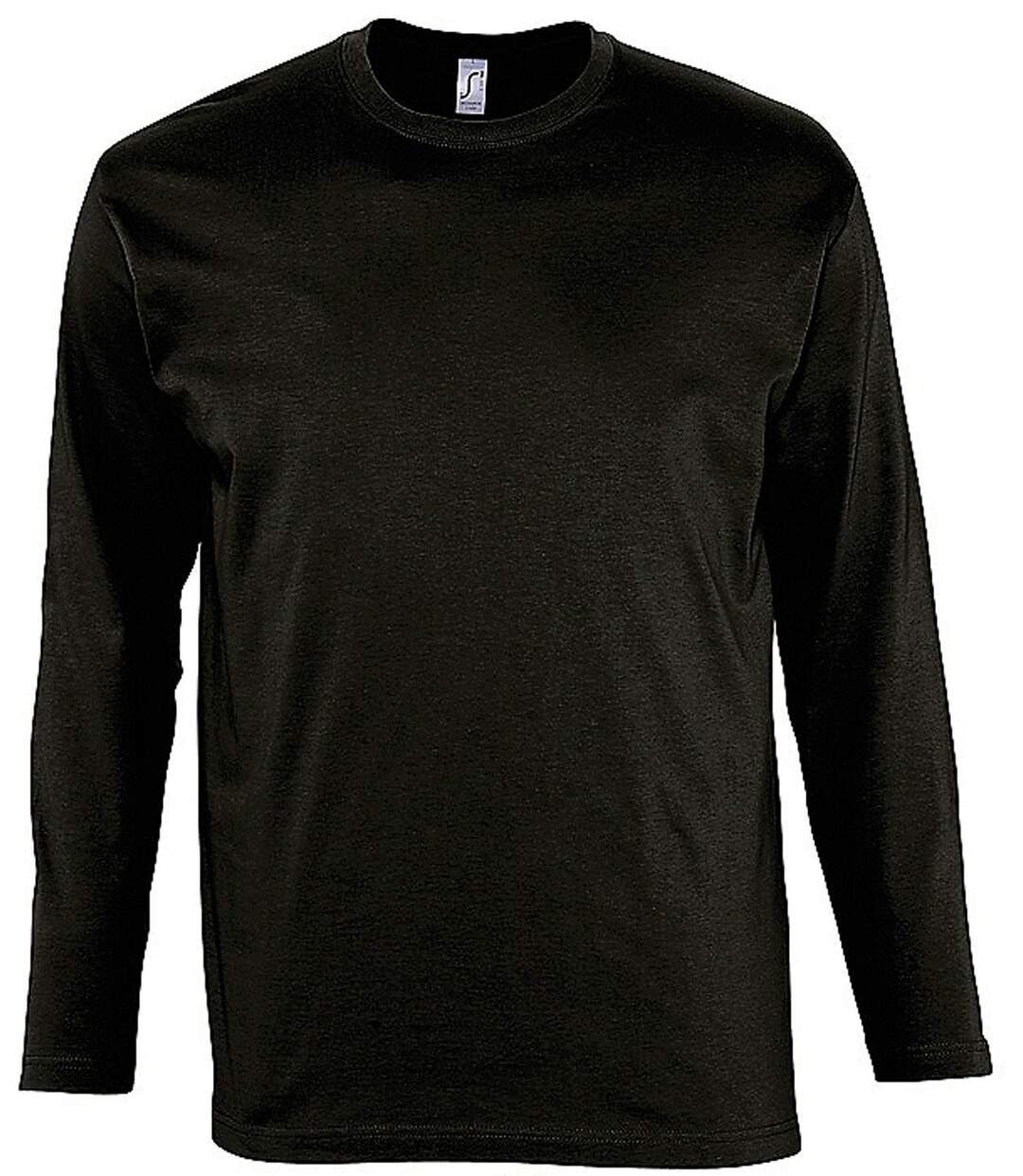 T-shirt manches longues HOMME - 11420 - noir