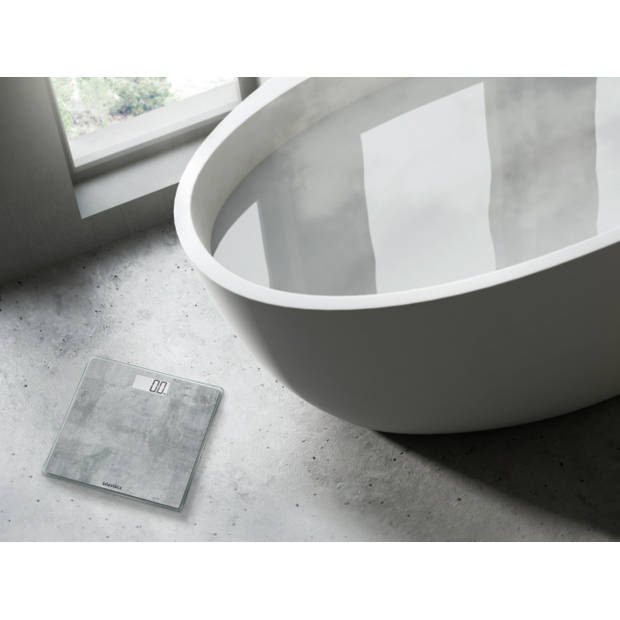 Soehnle personenweegschaal digitaal Style Sense Comfort 300 Betonlook