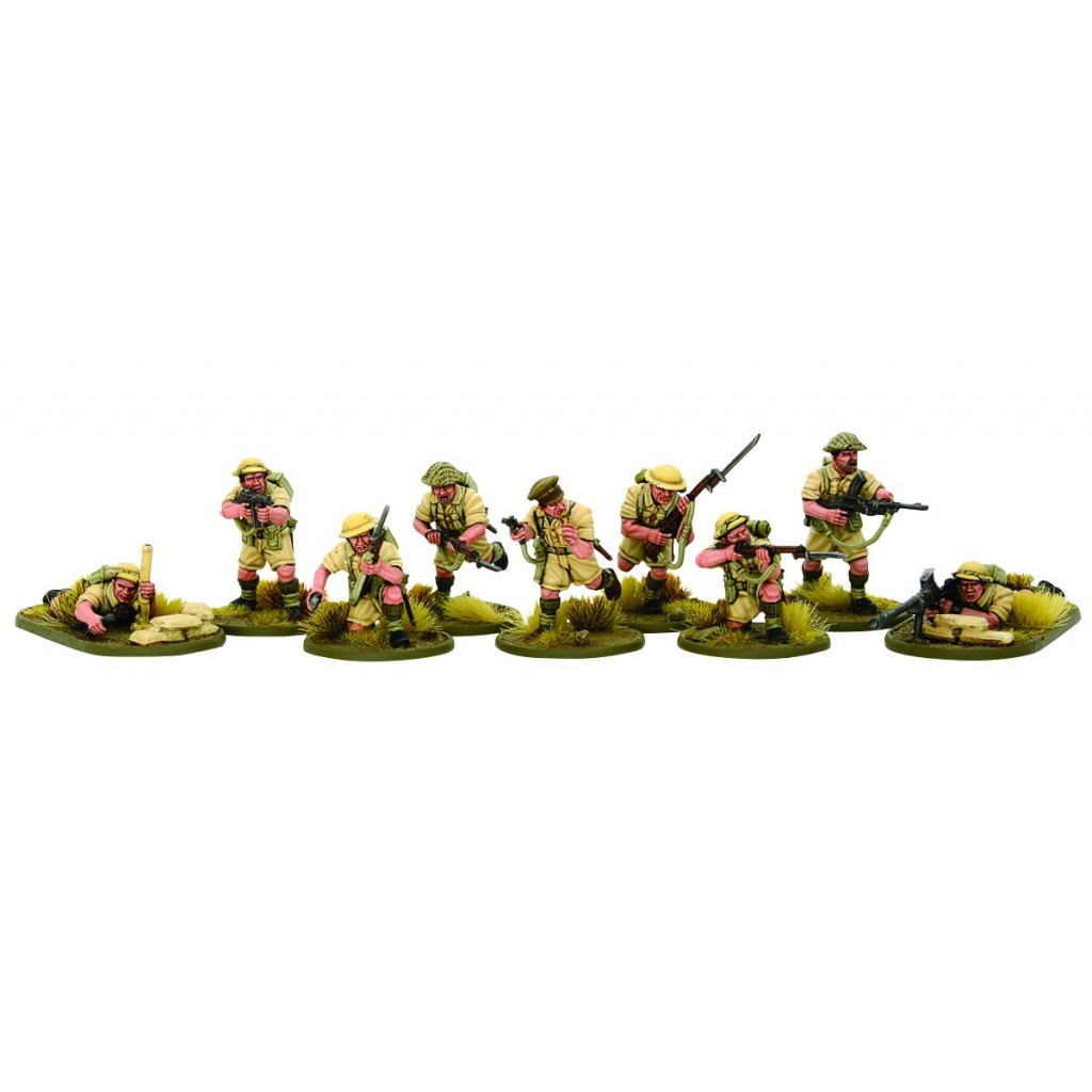 Bolt Action - British 8th Army Starter Army
