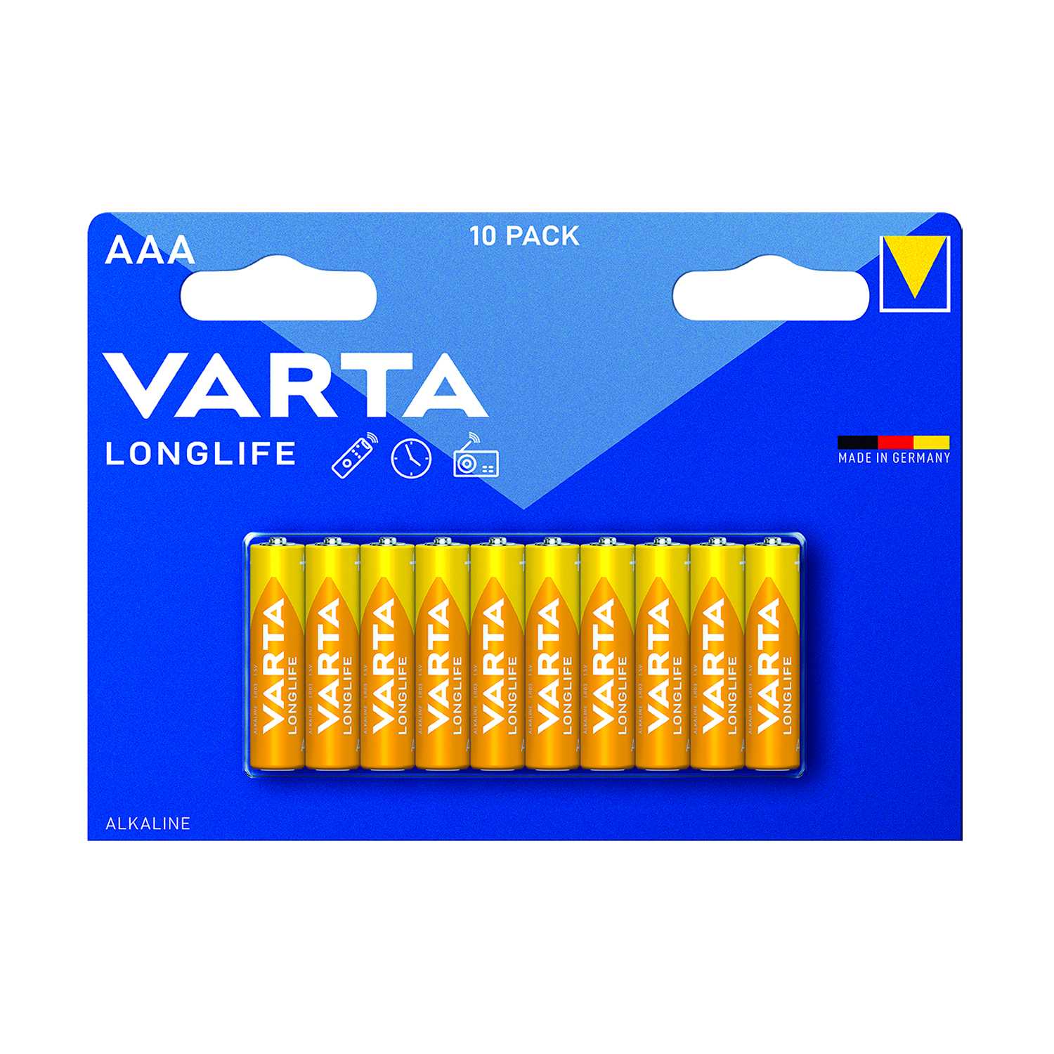 VARTA Batterie 10er Longlife AAA