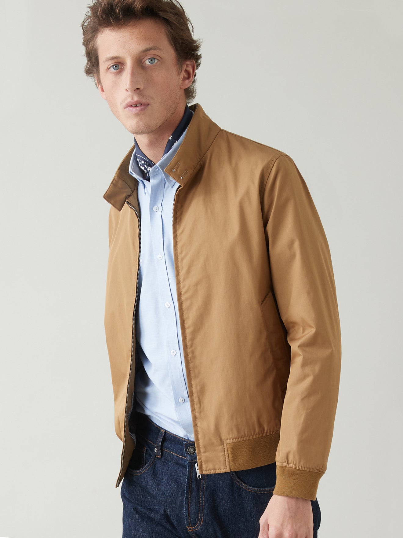 Blouson uni homme