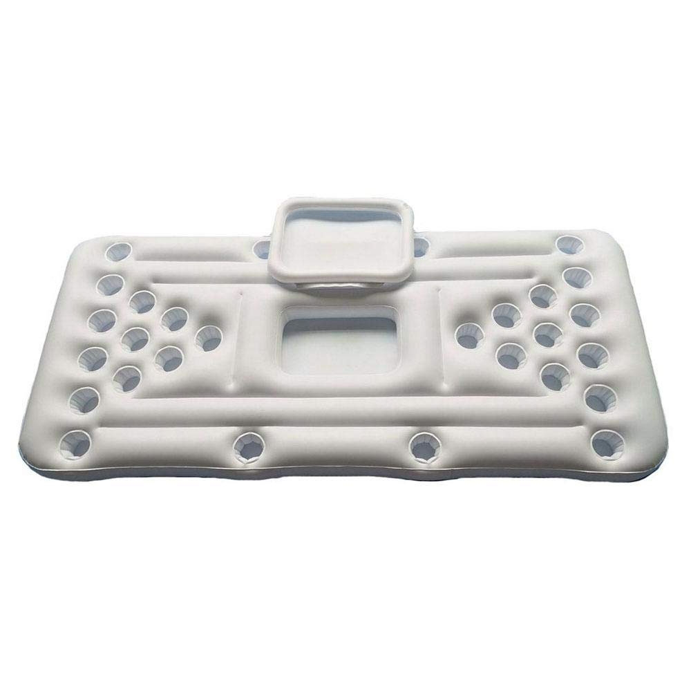 (170cm) Grosse Aufblasbare Bier Pong Wasser Luftmatratze - Weiss