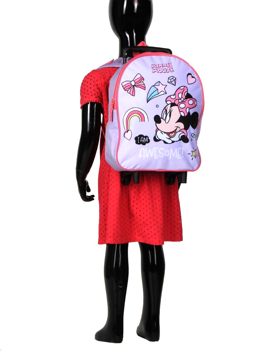 Sac À dos À roulettes Minnie Awesome