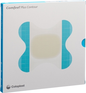 Comfeel Plus Wundverband contouriert 6 x 8 cm, 5 Stück