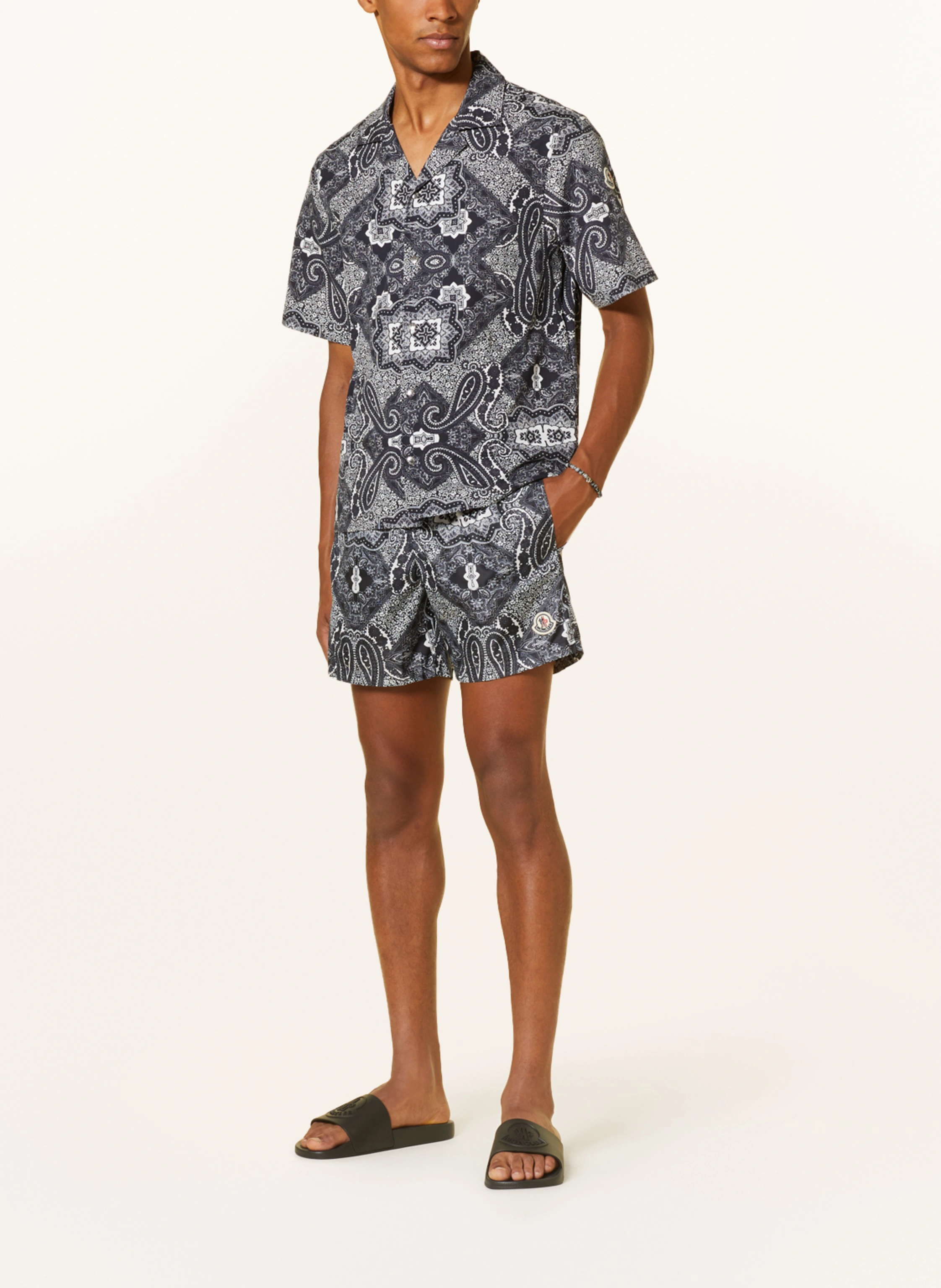 MONCLER Badeshorts BANDANA