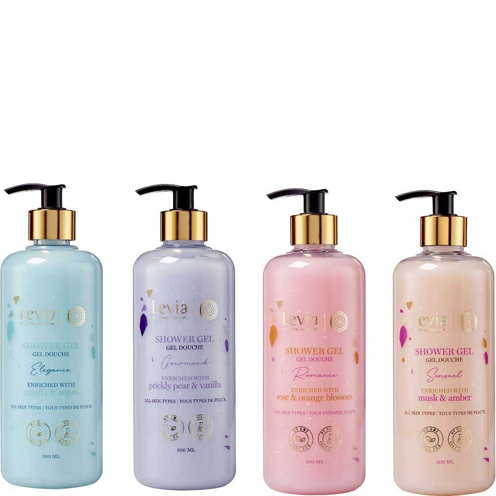 Routine de gels douches parfumés - Corps - 4 x 500 ml